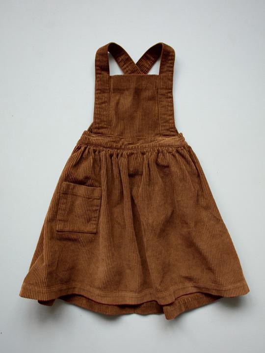 Rust pinafore on sale