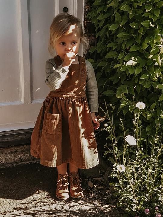 Pinafore corduroy store